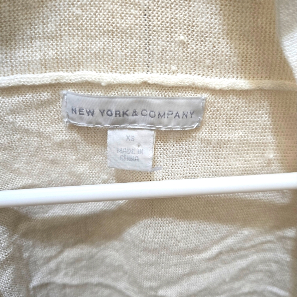 White cropped shrug